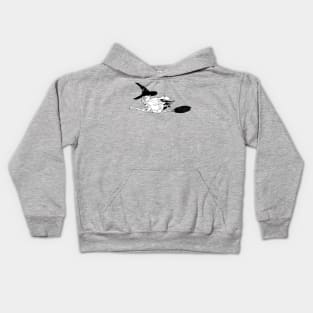 War Pig Witch Vintage Cartoon Kids Hoodie